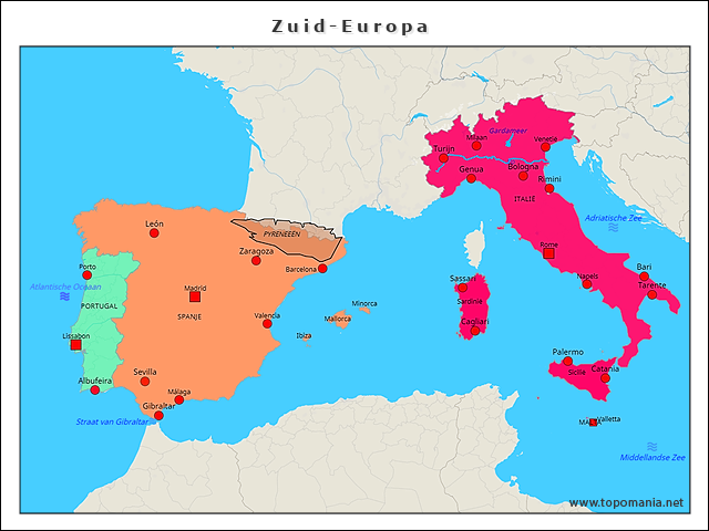 zuid-europa