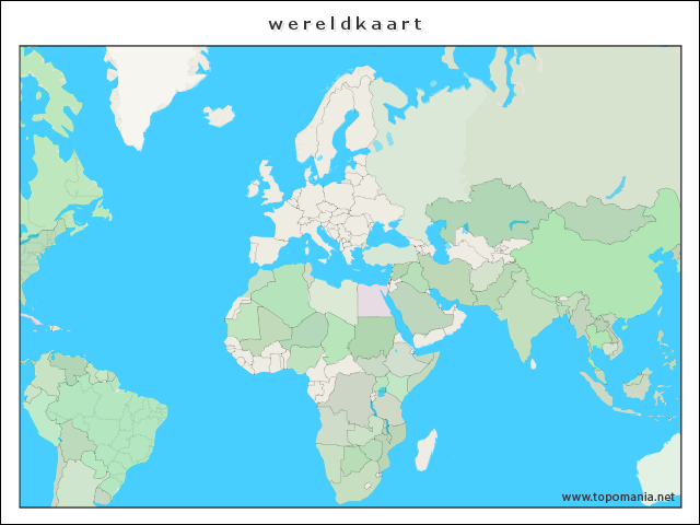wereldkaart