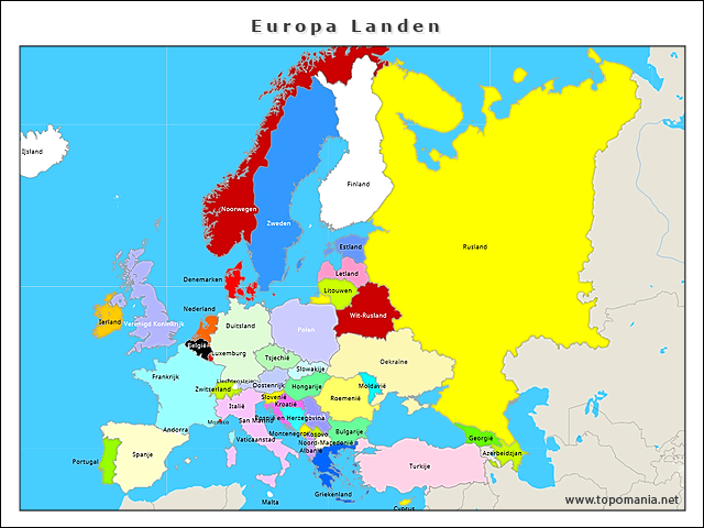 europa-landen