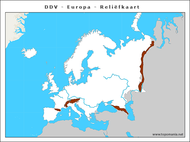 ddv-europa-reliefkaart