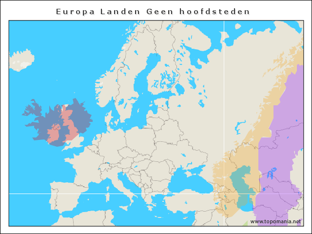 europa-landen-geen-hoofdsteden