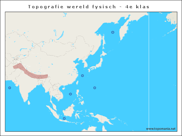 topografie-wereld-fysisch-4e-klas
