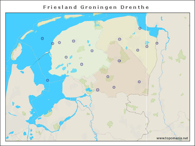 friesland-groningen-drenthe