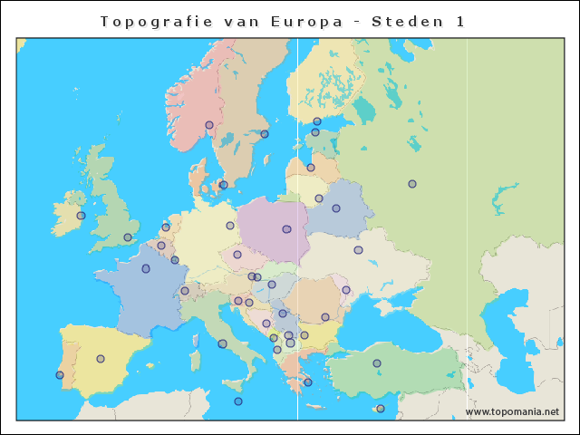 topografie-van-europa-landen-en-hoofdsteden-2