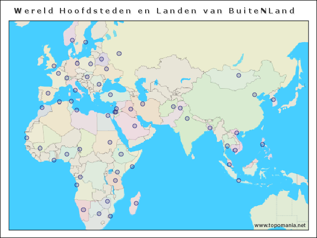 wereld-hoofdsteden-en-landen-van-buitenland