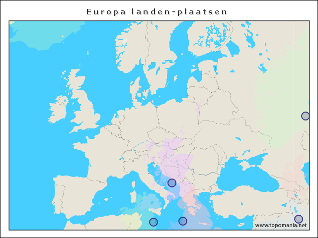 europa-landen-plaatsen