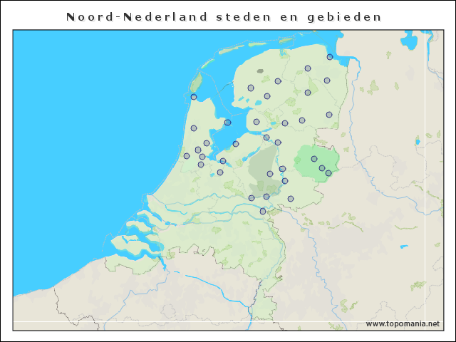 noord-nederland-steden-en-gebieden