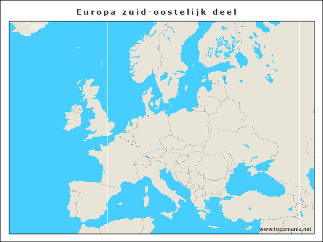 europa-zuid-oostelijk-deel