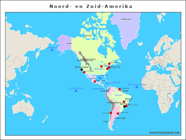 noord-en-zuid-amerika