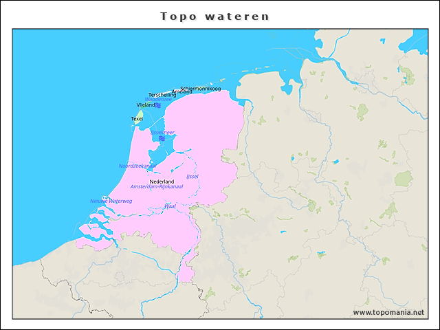 topo-wateren