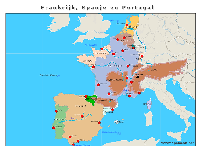 frankrijk-spanje-en-portugal