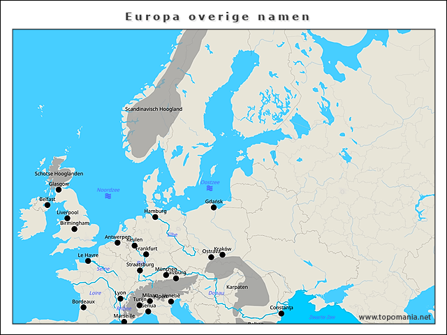 europa-overige-namen
