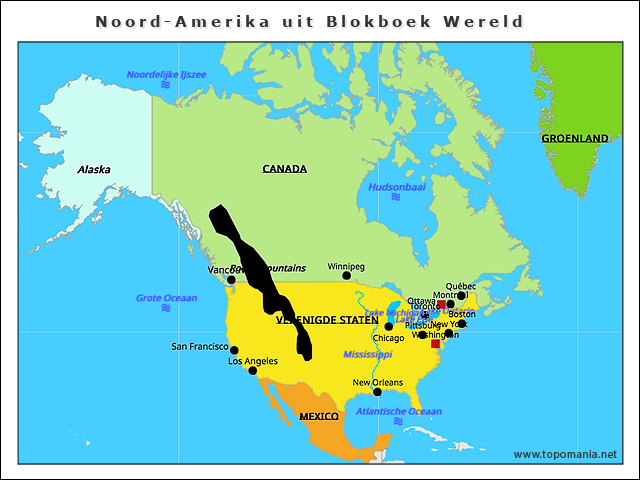 noord-amerika-uit-blokboek-wereld