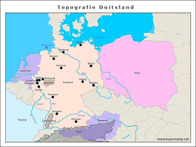 topografie-duitsland