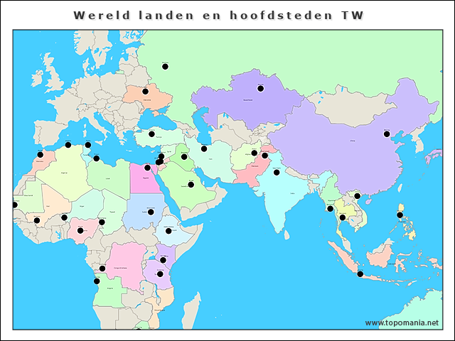 wereld-landen-en-hoofdsteden-tw