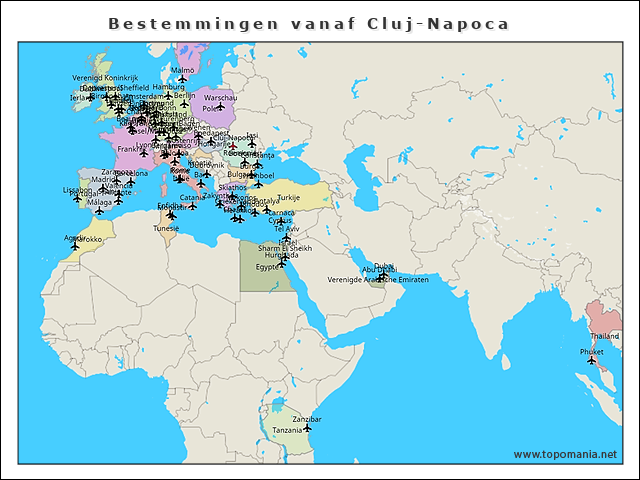 bestemmingen-vanaf-cluj-napoca