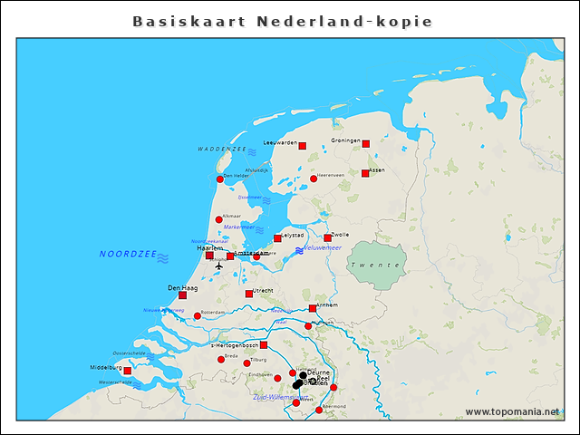 nederland-zonder-provincies-en-waddeneilanden
