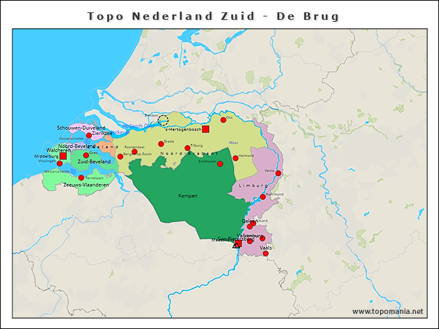 topo-nederland-zuid-de-brug