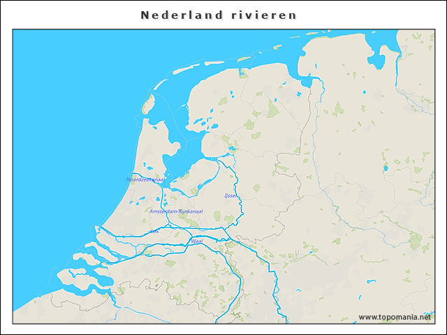 nederland-rivieren