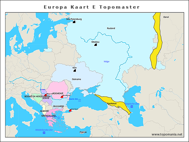 europa-kaart-e-topomaster