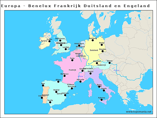 europa-benelux-frankrijk-duitsland-en-engeland