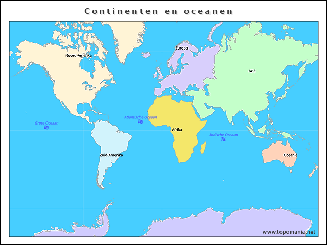 continenten-en-oceanen
