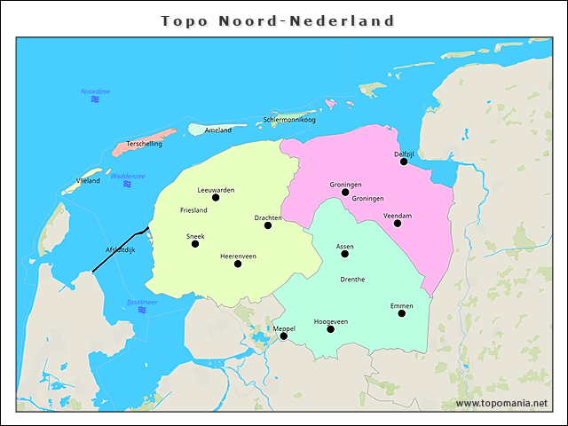 topo-noord-nederland