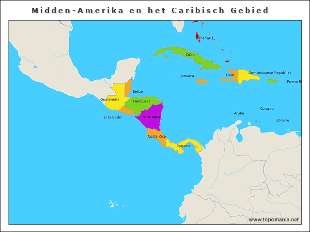 midden-amerika-en-het-caribisch-gebied