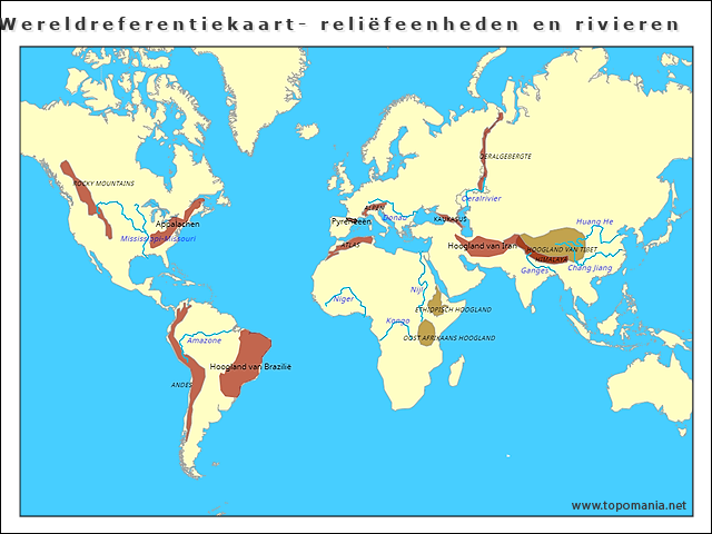 wereldreferentiekaart-reliefeenheden-en-rivieren