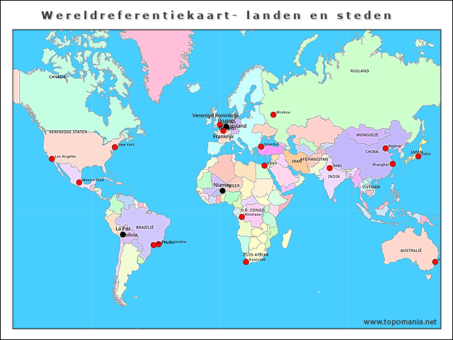 wereldreferentiekaart-landen-en-steden