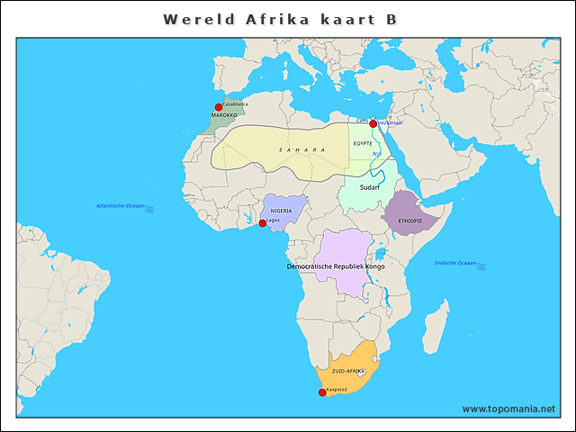 wereld-afrika-kaart-b