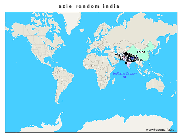 azie-rondom-india