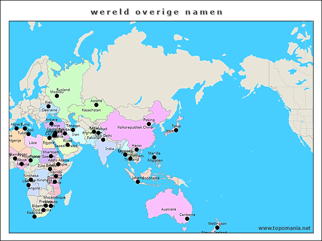 wereld-overige-namen