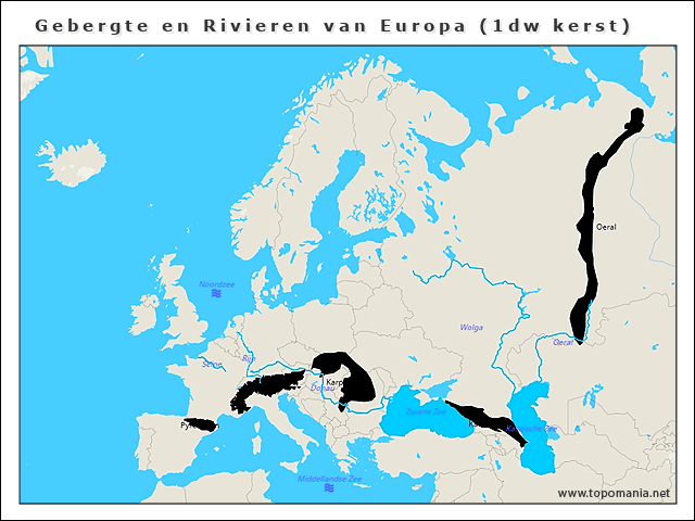 gebergtes-en-rivieren-in-europa-(1dw-kerst)