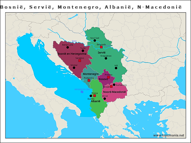 bosnie-servie-montenegro-albanie-n-macedonie