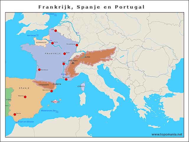 frankrijk-spanje-en-portugal