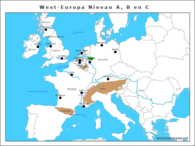 west-europa-niveau-a-b-en-c