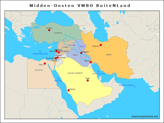 midden-oosten-vmbo-buitenland