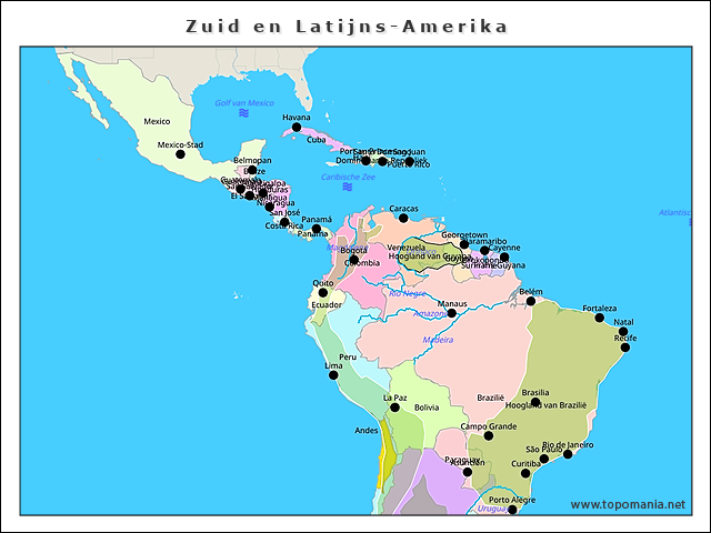 zuid-en-latijns-amerika