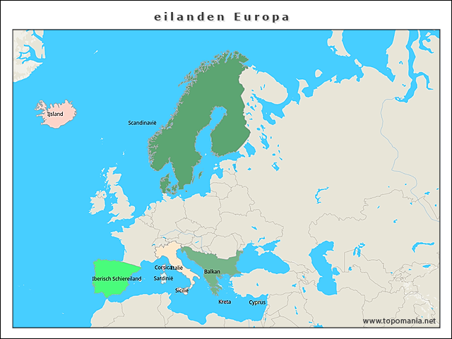 eilanden-europa