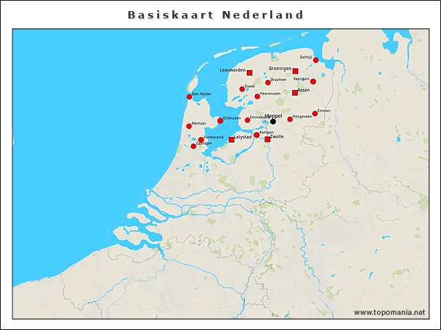 basiskaart-nederland