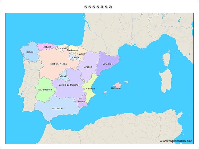 provincies-spanje