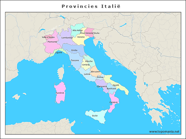 provincies-italie