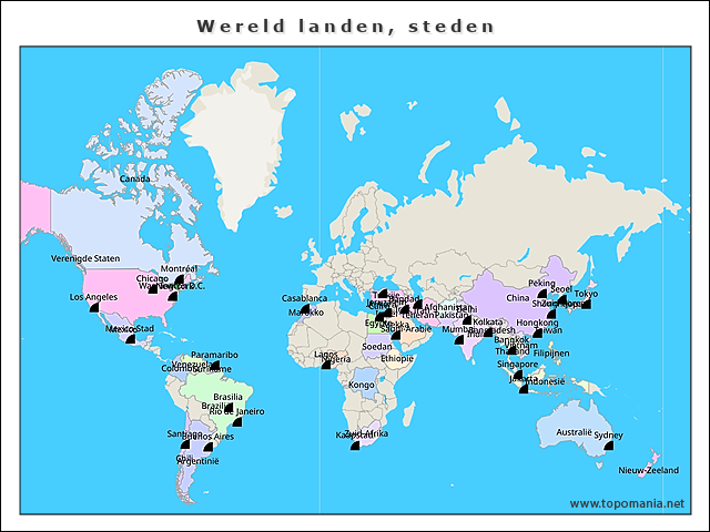 wereld-landen-steden