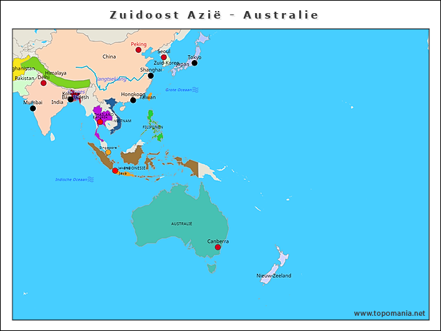 zuidoost-azie-australie