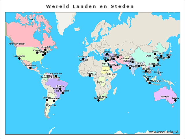 wereld-landen-en-steden