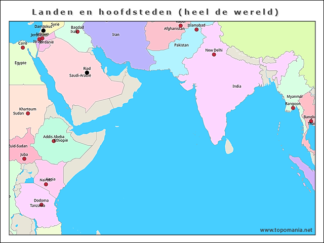 landen-en-hoofdsteden-(heel-de-wereld)