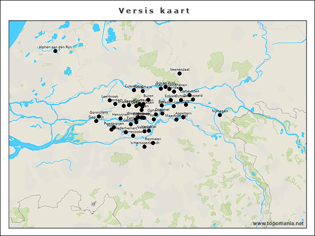 versis-kaart