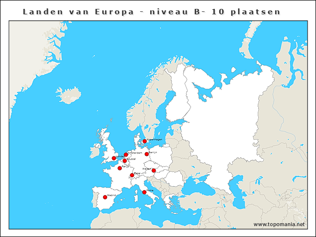 landen-van-europa-niveau-b-10-plaatsen