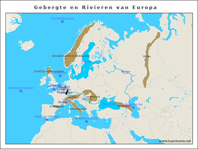 gebergte-en-rivieren-en-zeeen-van-europa